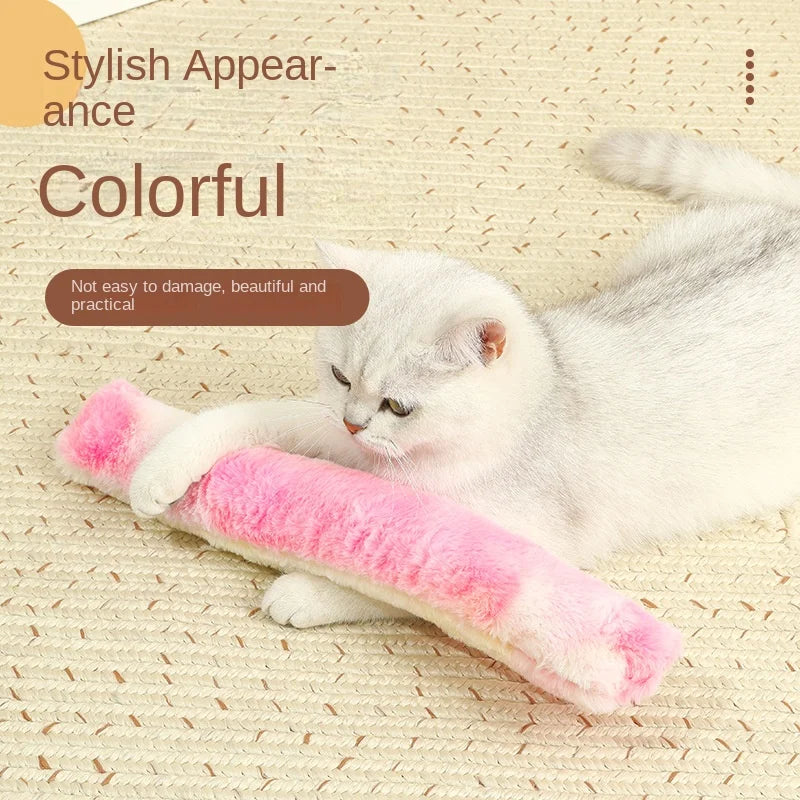 Interactive Cat Kick Sticks – Plush Catnip Toy for Teeth Cleaning & Indoor Play