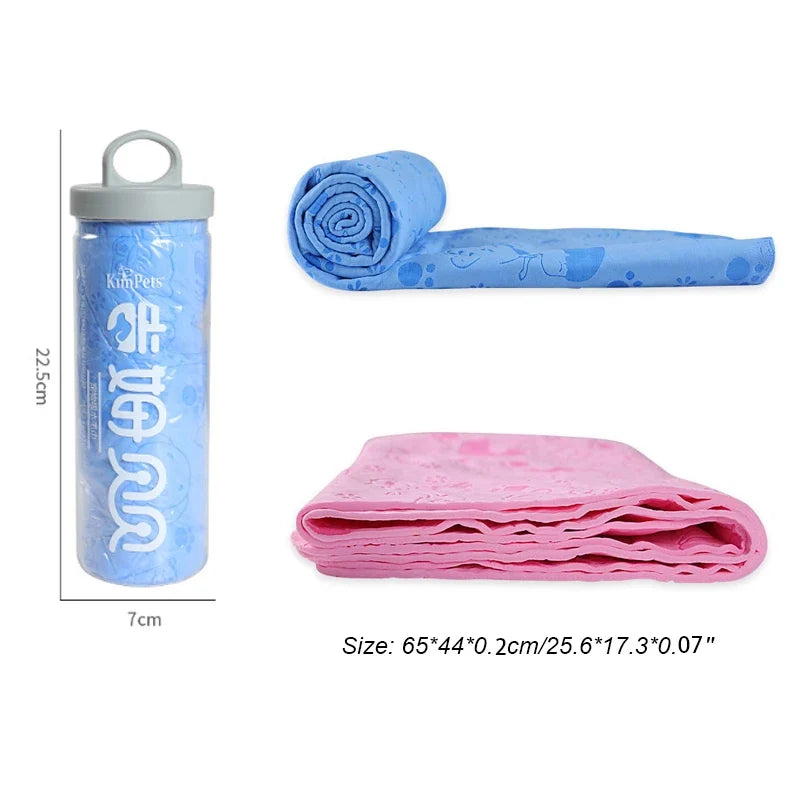 🛁 Super Absorbent Microfiber Pet Bath Towel – Quick-Drying Bathrobe for Dogs & Cats