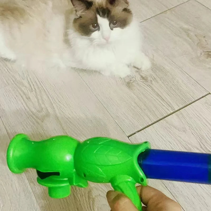 Interactive EVA Ball Launcher Set for Cats & Kittens – Continuous Shooting Pet Toy