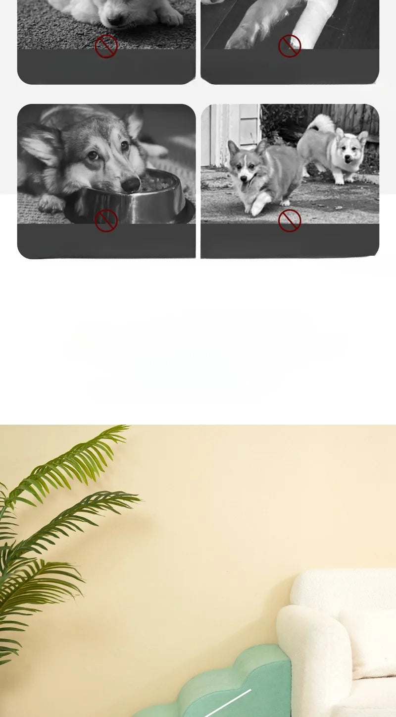 Pet Ramp Stairs – 2/3 Step Dog & Cat Ladder with Washable Cover