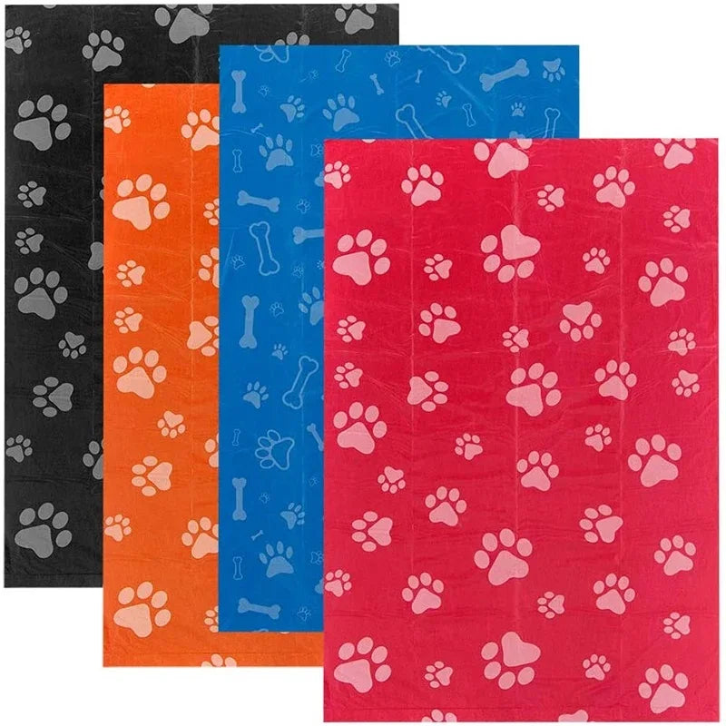 Biodegradable Dog Poop Bags – 1/3/5/10/15 Rolls with Easy Tear Breakpoint, Outdoor Pet Waste Cleanup Bags