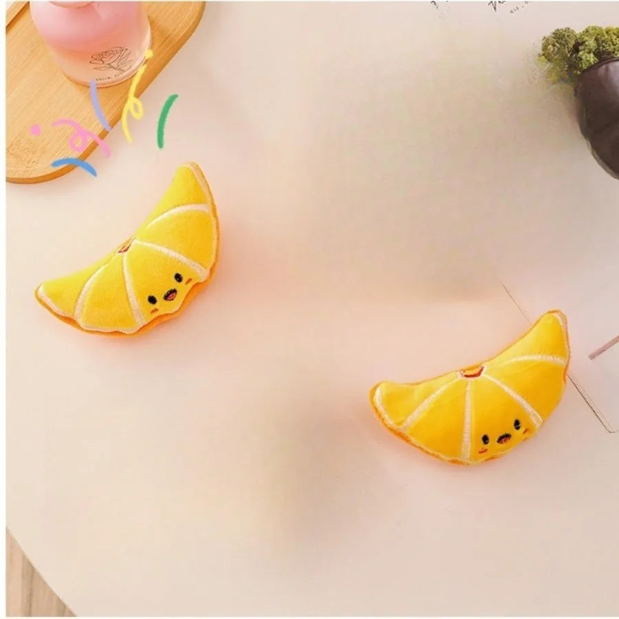 Cartoon Plush Cat Molar Bite Toy – Interactive Chew Toy for Cats