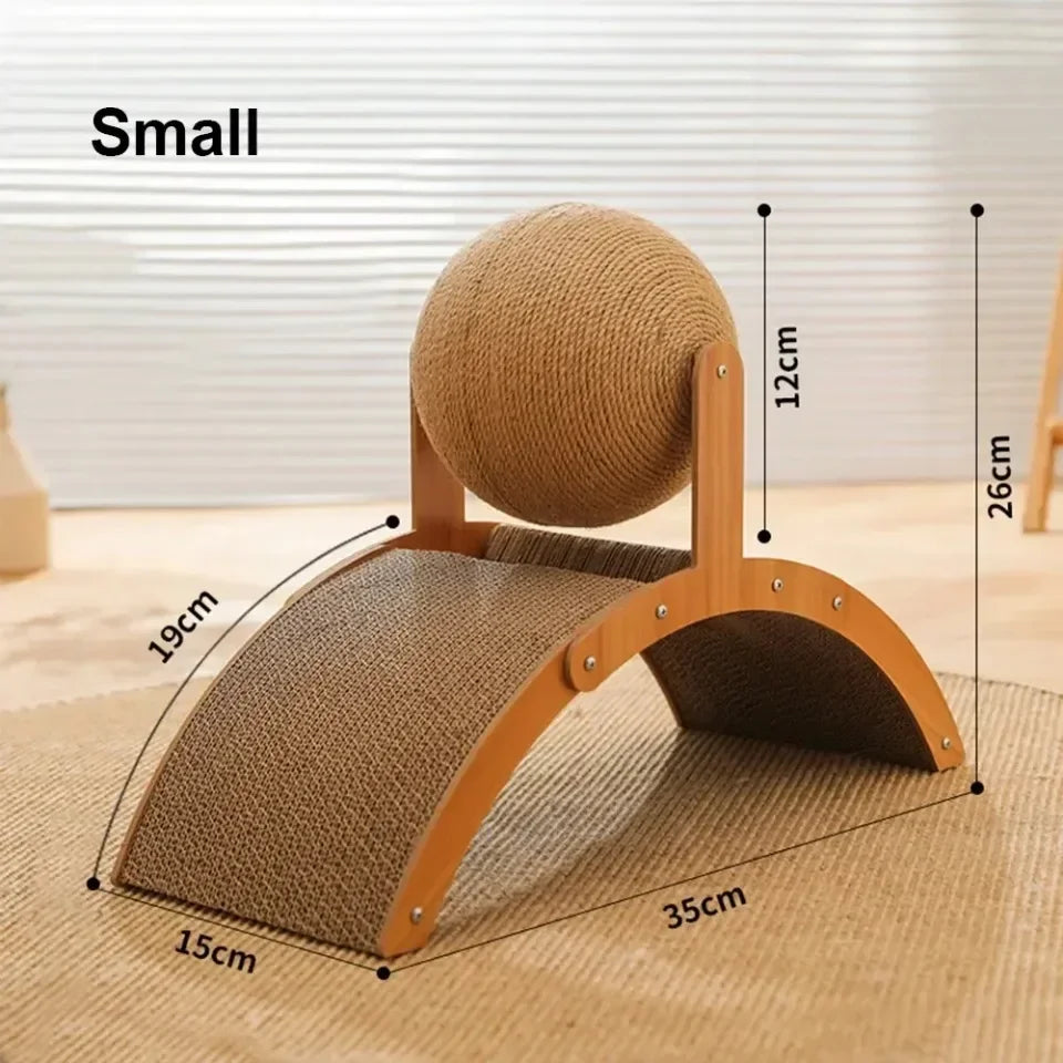 Vertical Arch Cat Scratching Board – Wear-Resistant