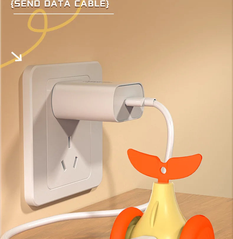 Interactive Electric Whale Cat Toy – Automatic Teaser Car with Obstacle Avoidance for Kittens