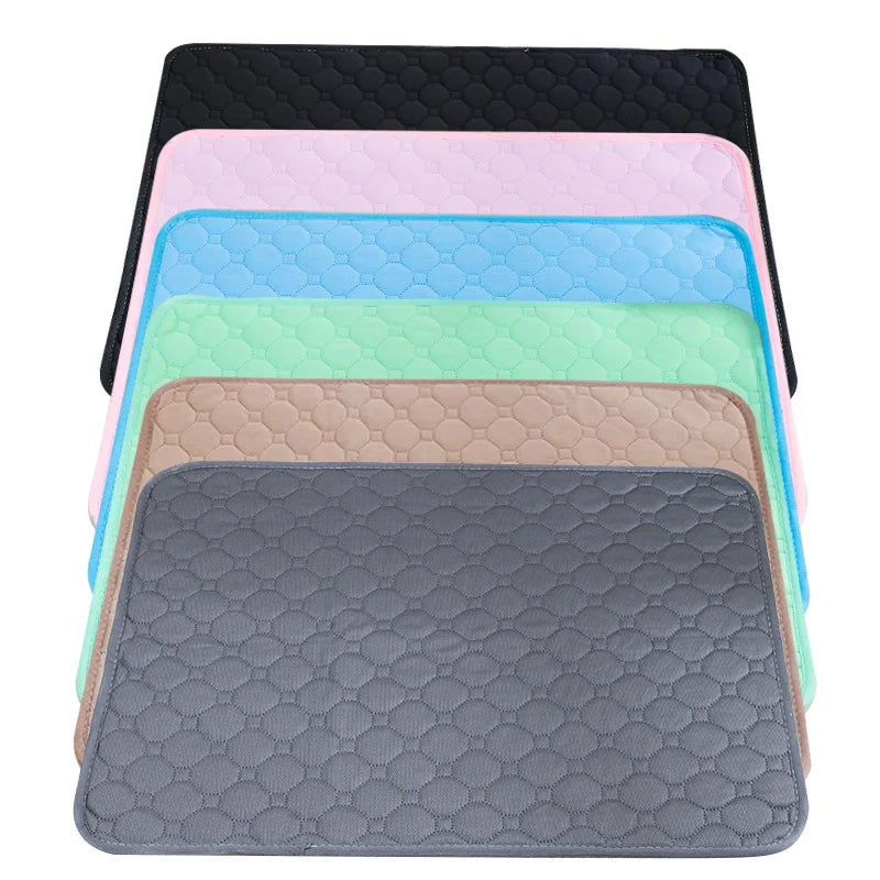 Reusable Dog Pee Pad Blanket – Washable Absorbent Puppy Training Pad & Pet Bed Urine Mat for Car Seat Protection