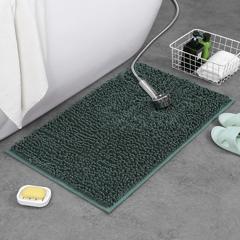Chenille Plush Pet Mat – Soft Absorbent Dog & Cat Bed Pad, Cozy Seat Cushion for Crates, Bathroom & Pet Lounging