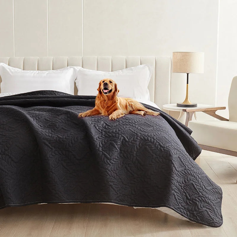 Anti-Leaking & Non-Slip Dog Bed Cover: