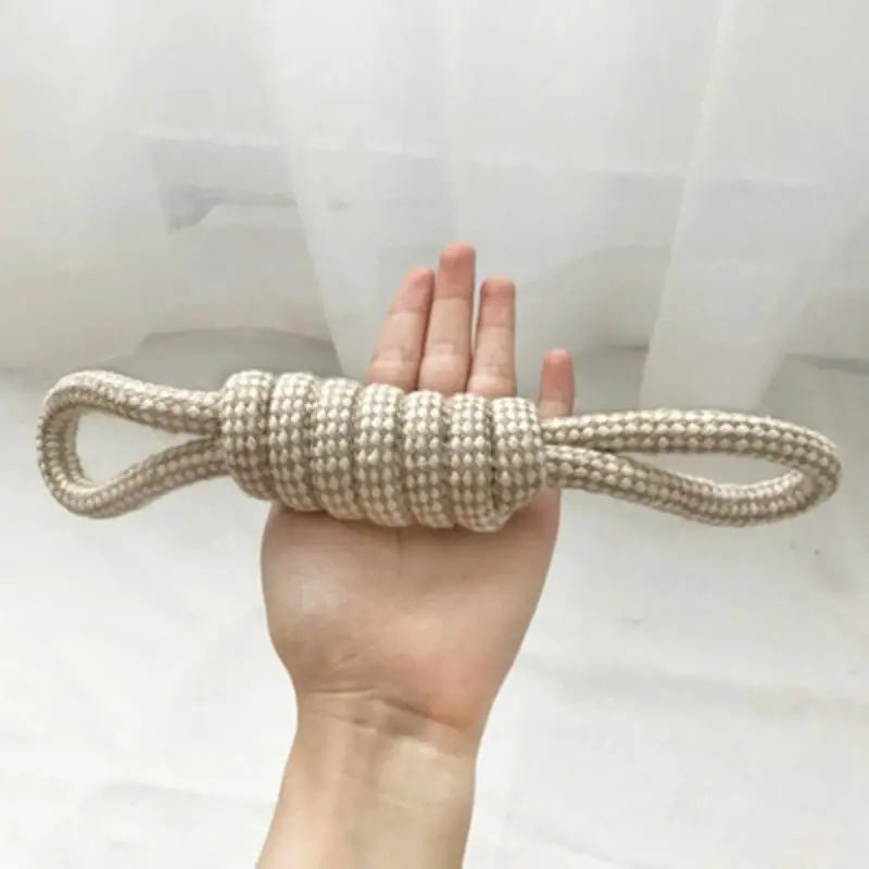 Knot Chew Toy – Teeth Cleaning & Interactive Play for Pets 🪢🐾
