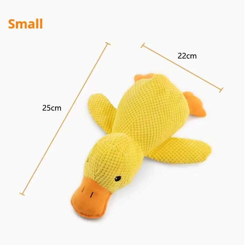 Stomping Duck Plush Dog Toy – Bite-Resistant Chew Toy for Large Dogs