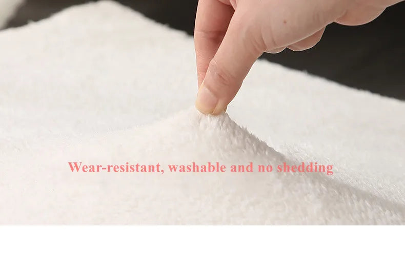 Large Elastic Sponge Dog Bed – All-Season Washable Pet Sofa Mat for Medium & Large Dogs, Cat Cushion Nest with Non-Slip Base