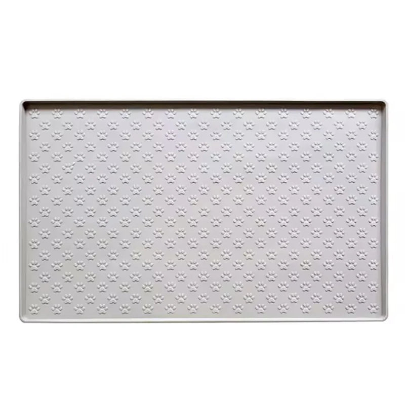 🐾 Silicone Waterproof Pet Feeding Mat – Non-Slip Food & Water Bowl Placemat for Cats & Dogs