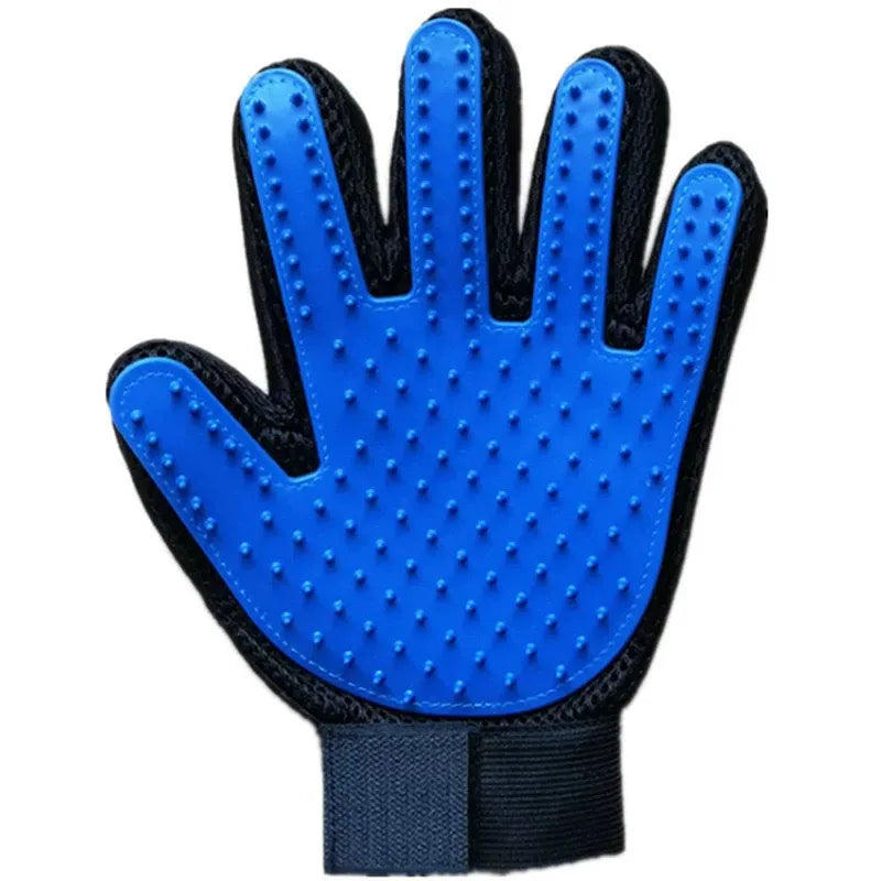 Pet Grooming Glove 🐾 Deshedding & Massage Brush for Dogs & Cats