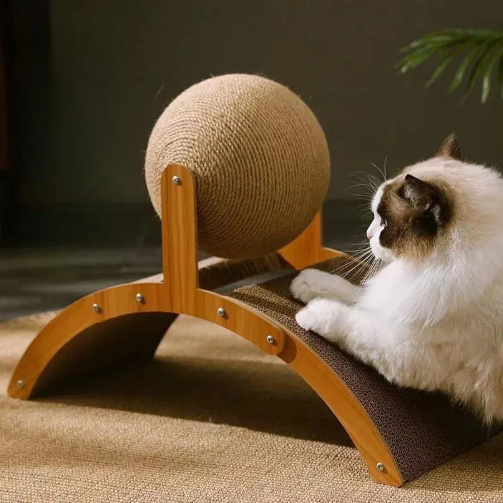 Vertical Arch Cat Scratching Board – Wear-Resistant