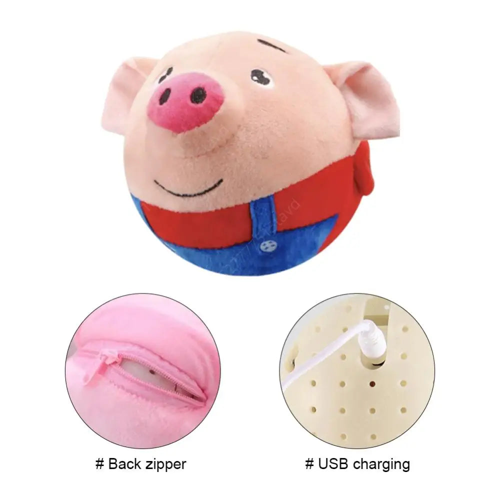 Talking Plush Ball Dog Toy – Interactive Bouncy Play 🧸🐾