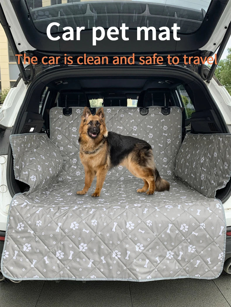 Waterproof SUV Cargo Liner for Dogs – Universal Fit Pet Seat Cover Mat for SUVs, Sedans & Vans
