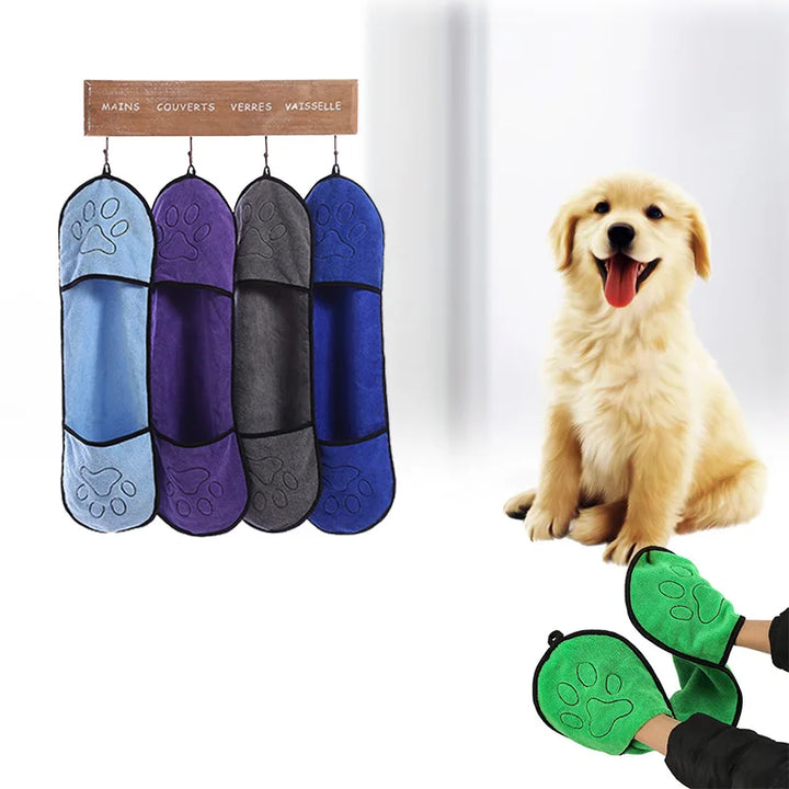 🛁 Pet Quick Dry Bath Towel Robe – Soft & Super Absorbent 🐾