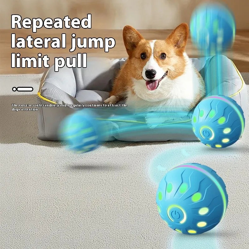 🎾 Automatic Bouncing & Rolling Smart Interactive Pet Toy Ball 🐾💡