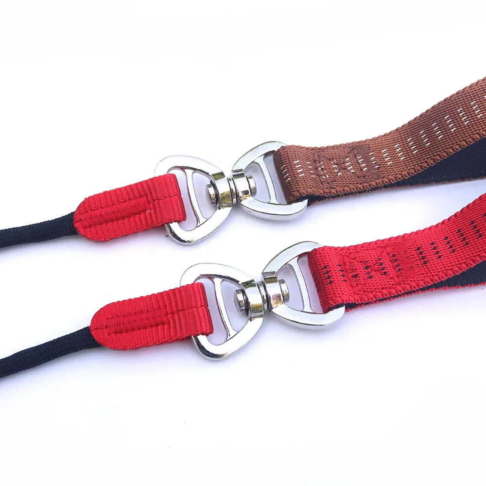 Dog Slip Lead Leash with Double Padded Handle – No Pull Training Lead with Choker Collar & Anti-Tangle Design