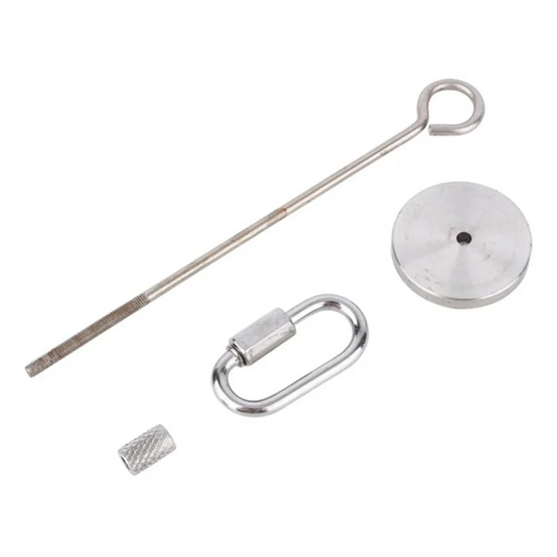 Stainless Steel Bird Toy Skewer – Fruit & Veggie Hanging Holder for Parrots and Small Animals