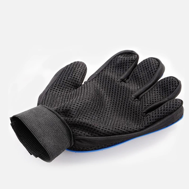 Pet Grooming Glove – Deshedding & Bath Brush Glove for Cats and Dogs