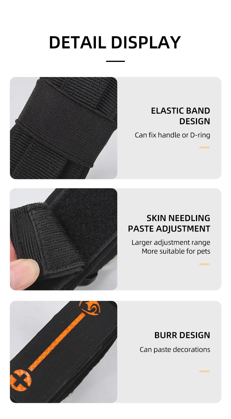 Tactical Dog Collar – Durable Outdoor Collar with Rugged Zinc Alloy Buckle & Soft Lining for Medium & Large Dogs