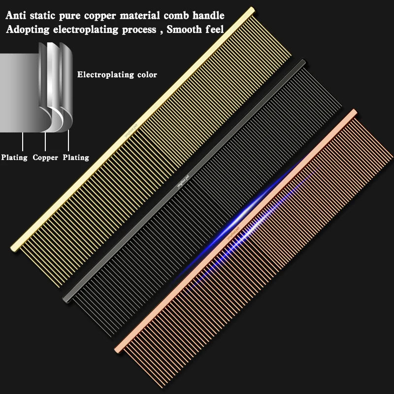 Pet Piano Comb – Dual-Sided Grooming Tool for Dogs & Cats | De-shedding & Knot Removal Brush