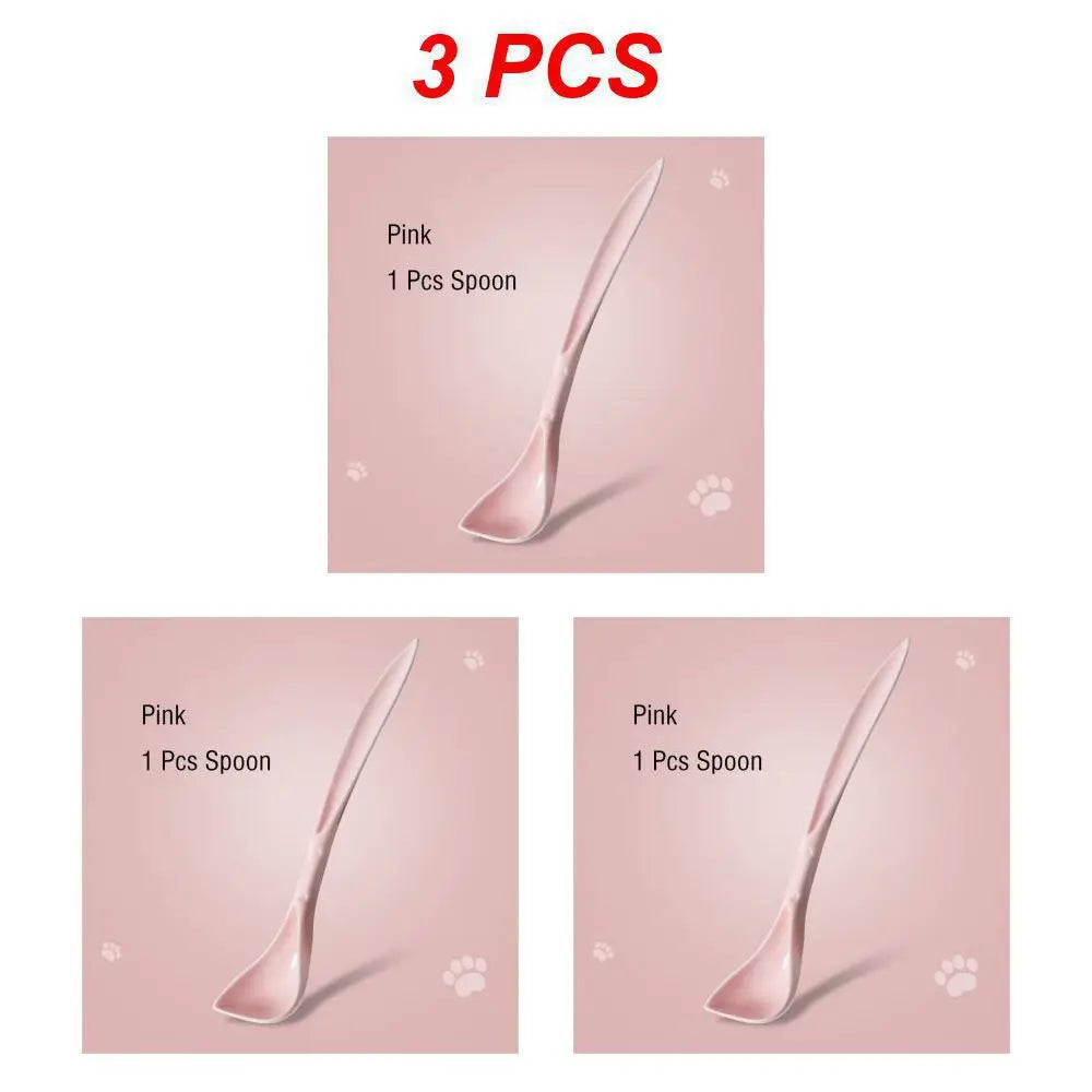 🥫 Portable Silicone Pet Can Lid with Spoon – 3-Ring Food Sealer