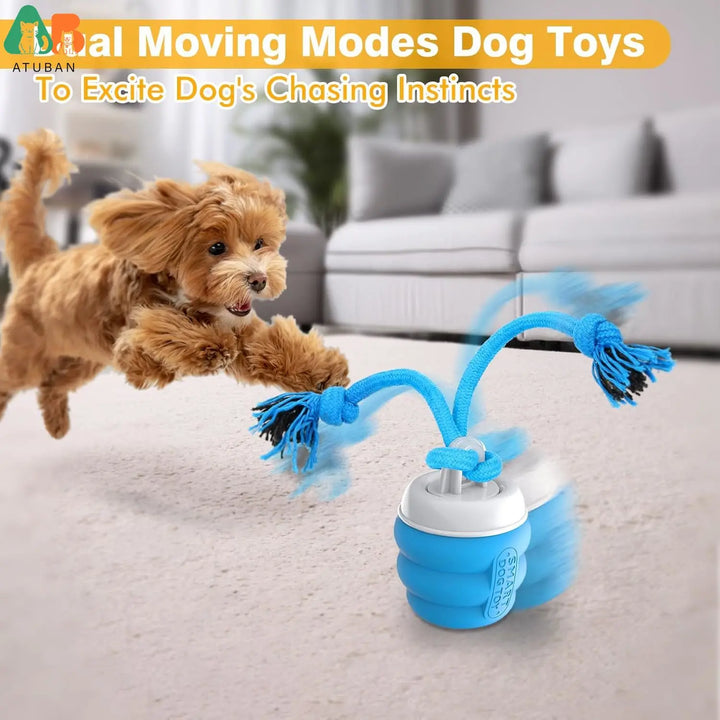 ATUBAN Smart Dog Ball – Rechargeable Automatic Interactive Toy ⚡🐾