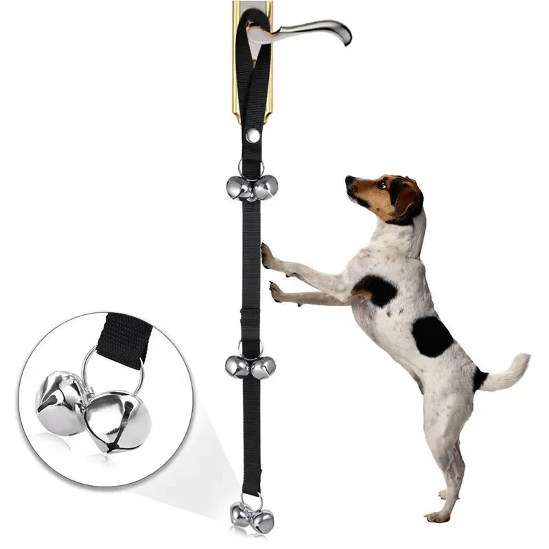Dog Training Doorbell – Adjustable Rope Bell for Indoor Use 🐶🔔