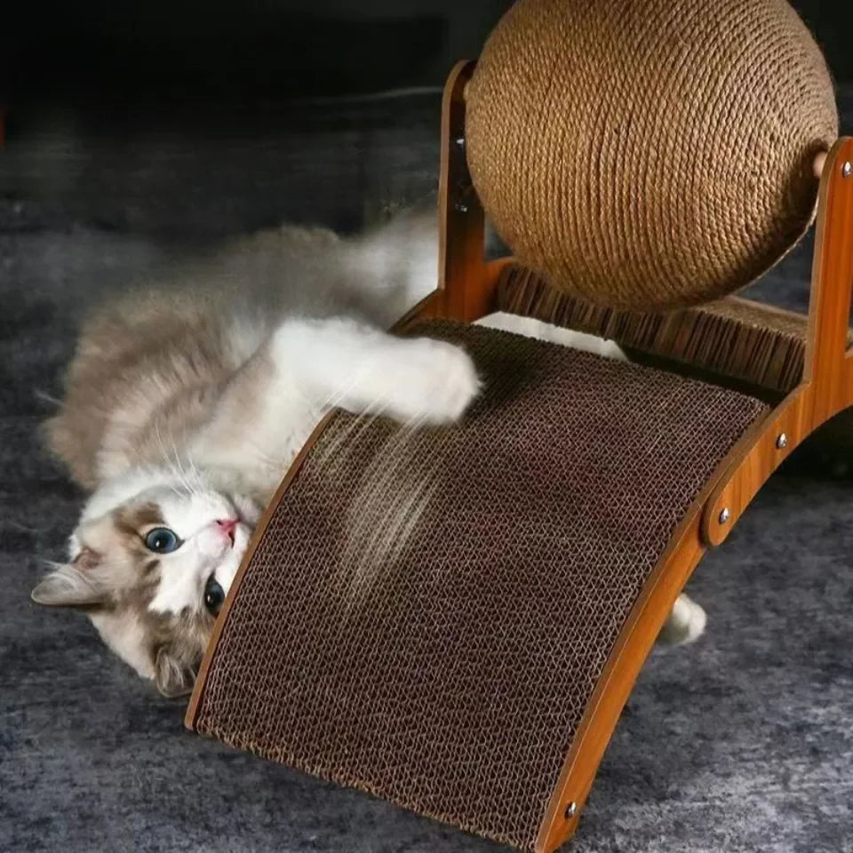 Vertical Arch Cat Scratching Board – Wear-Resistant