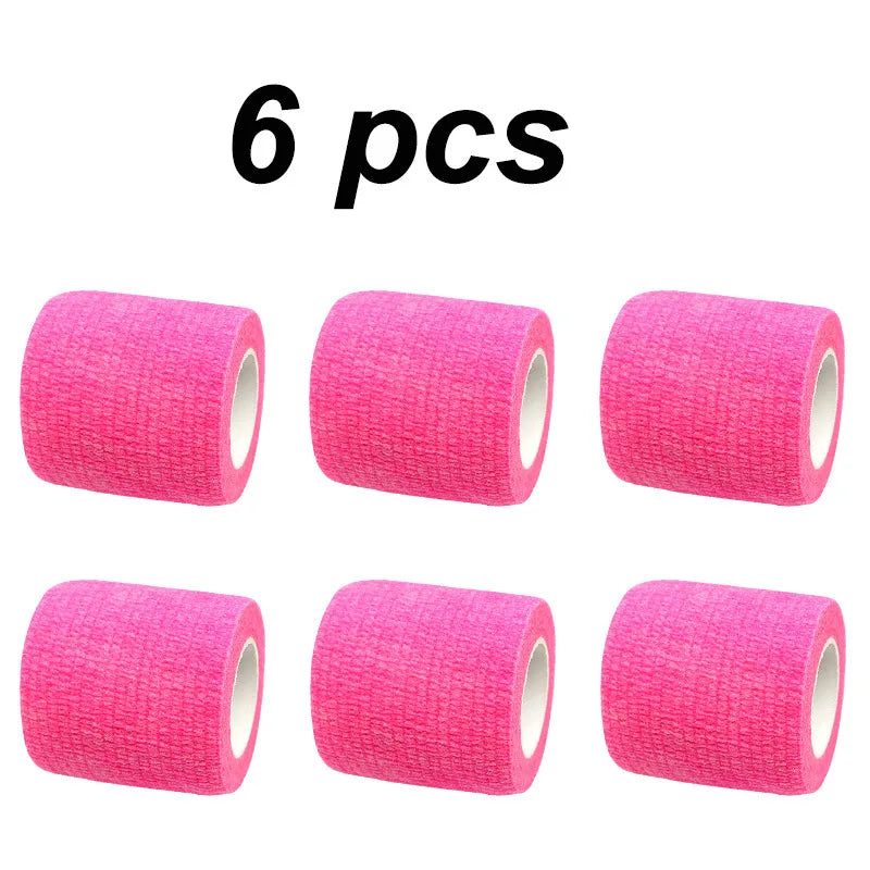 6pcs Disposable Pet Foot Covers – Self-Adhesive Dirty Feet Protection for Cats & Dogs, Elastic Outing Bandage Boots