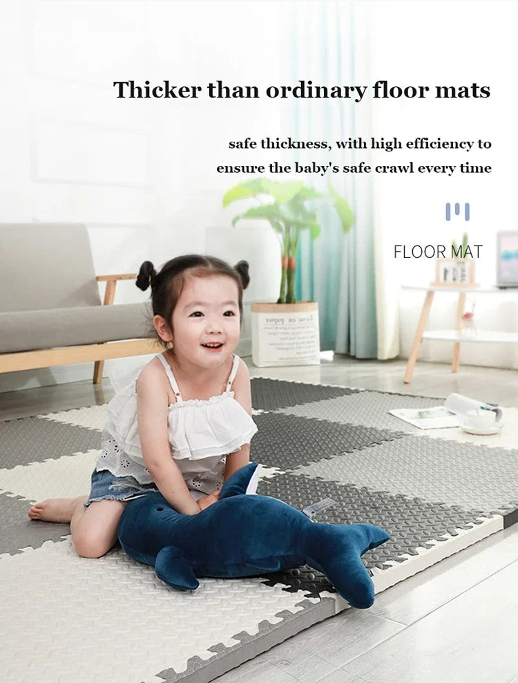8–16pcs Baby Puzzle Foam Play Mat – Interlocking Educational Floor Carpet for Kids & Toddlers, 30x30cm EVA Foam