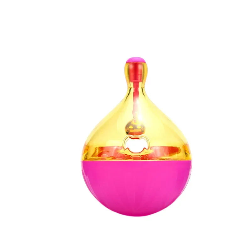 🐭 Interactive Mouse-Shaped Cat Treat Ball – Food Dispensing Tumbler Feeder