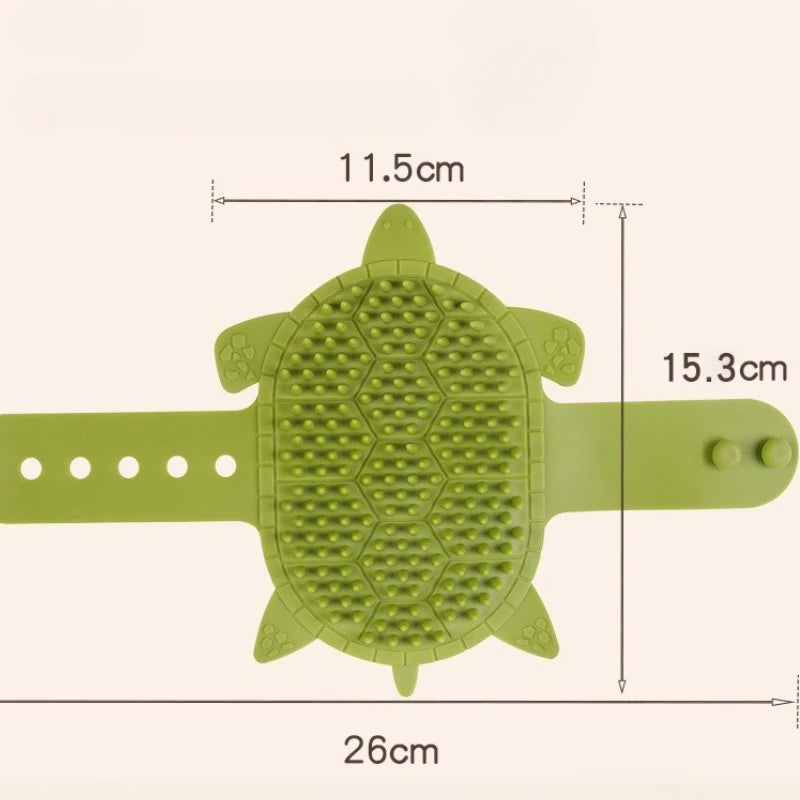 😺 Cat Wall Corner Brush – Self-Grooming Silicone Cat Massager Comb