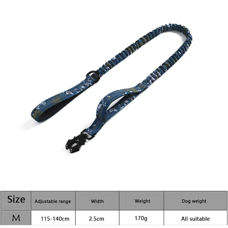 Adjustable Tactical Dog Collar & Traction Rope