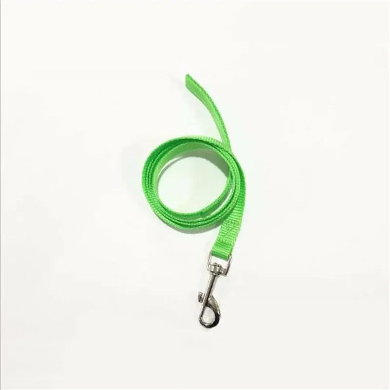 🌈 7-Color Nylon Dog Leash – Durable Training Lead for Daily Walking (1.5cm Width)