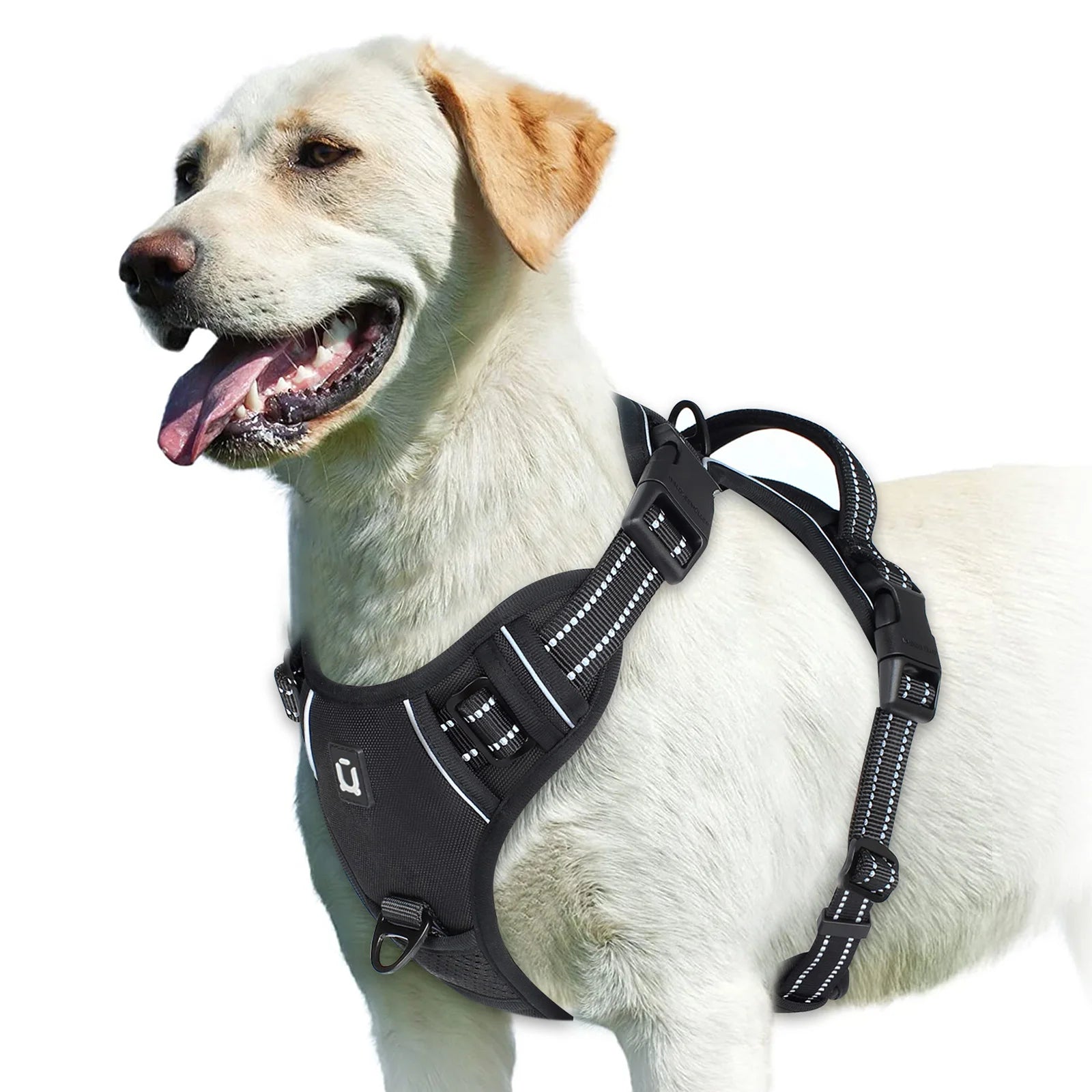 🐾 No Pull Dog Harness – Adjustable Soft Padded Vest with Easy-Control Handle