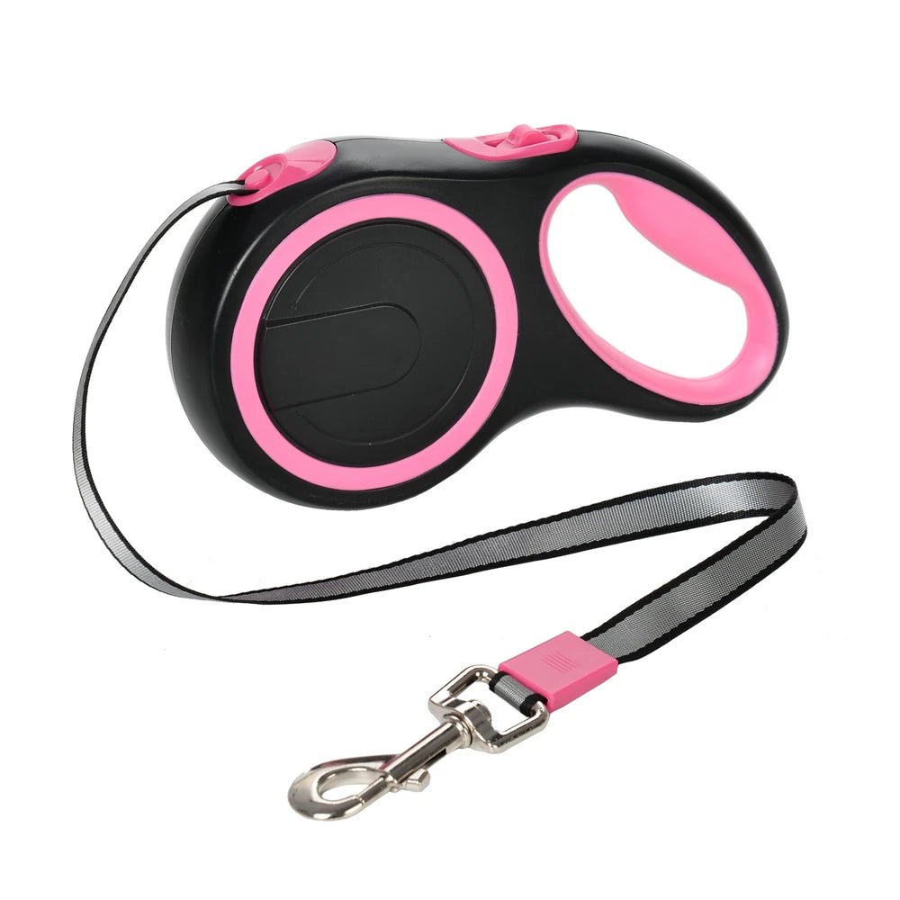 Retractable Pet Leash – 5M/8M Outdoor Lead for Dogs & Cats