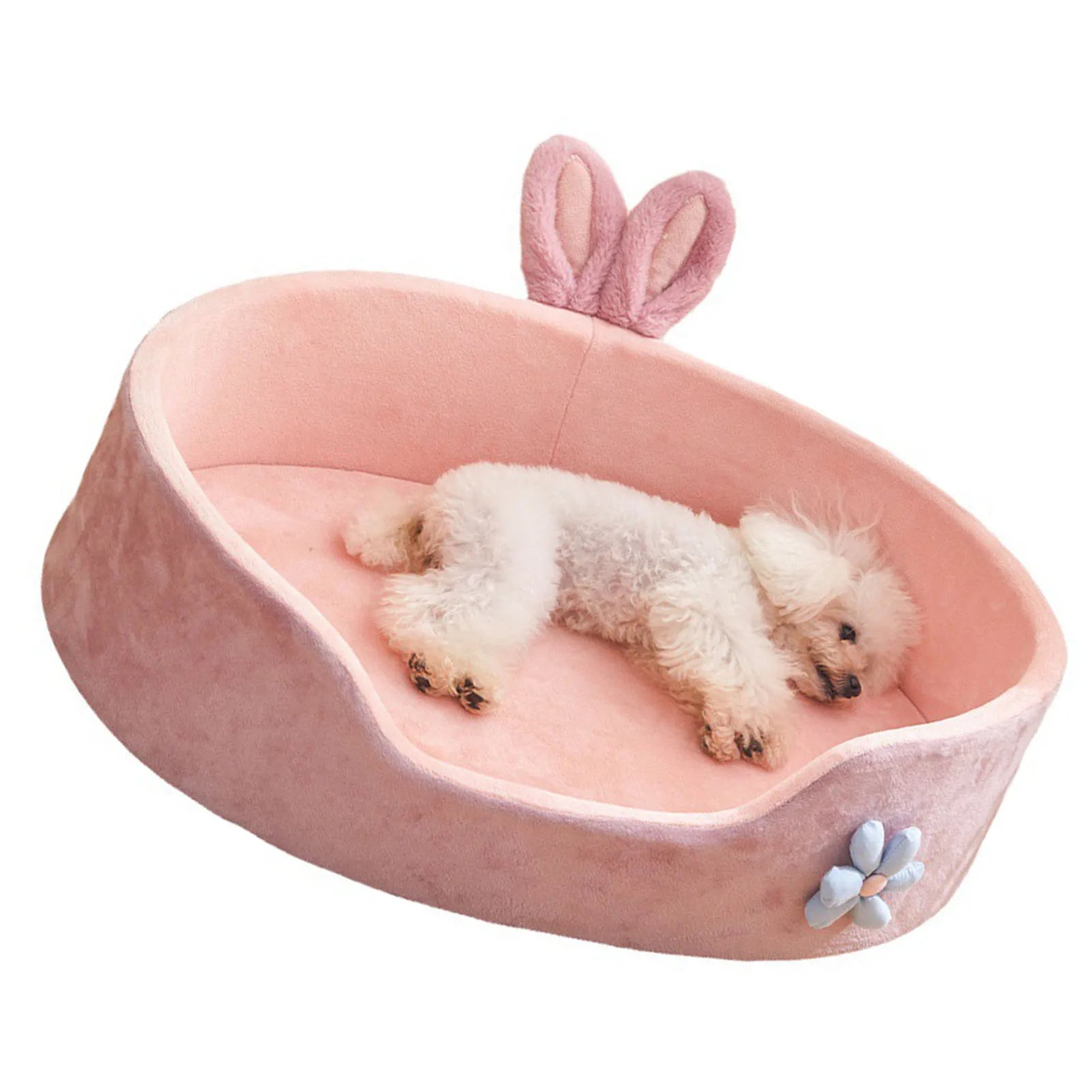Detachable & Washable Pet Bed – Soft Comfortable Four-Season Dog & Cat Sleeping Bed