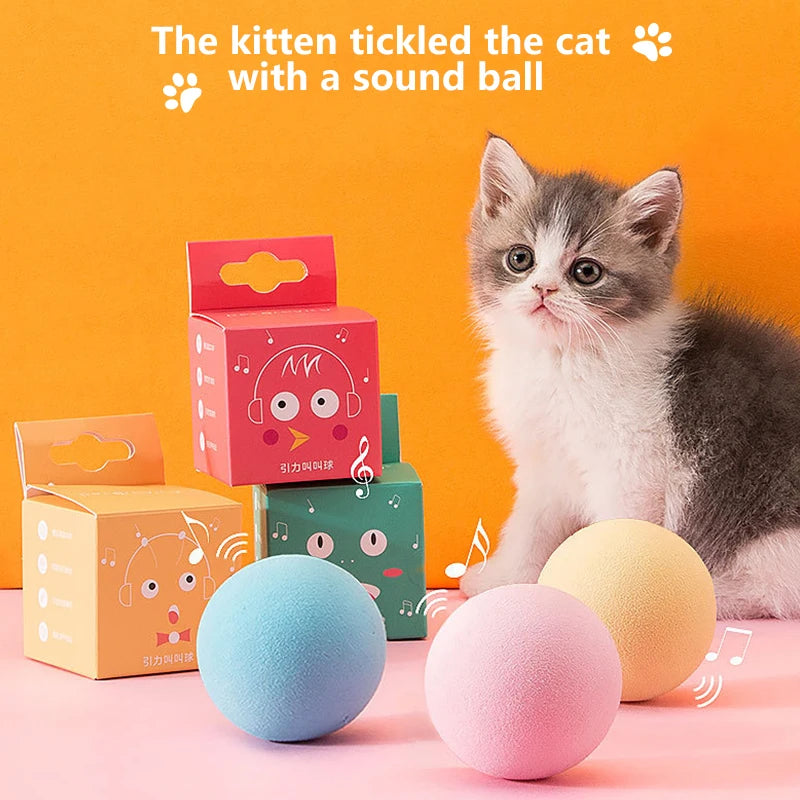 🐱 Smart Cat Toy – Interactive Automatic Rolling Ball for Cats