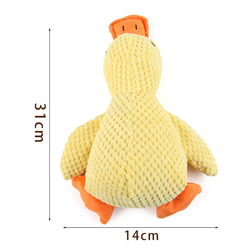 Donkey-Shaped Plush Squeaky Dog Toy – Durable Bite-Resistant Chew & Training Toy for Small and Large Dogs