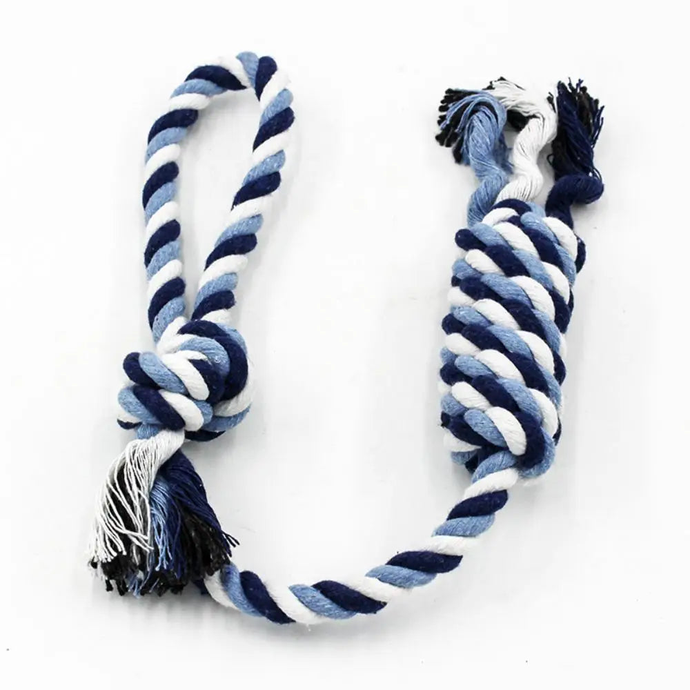 Durable Cotton Rope Dog Toy – Chew, Training & Dental Care 🐾🪢