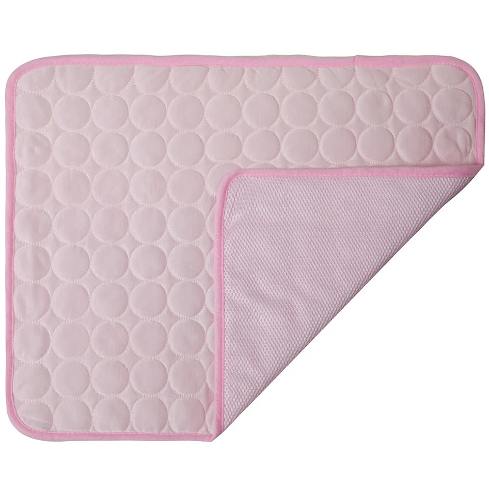 DualPet Cooling Pad for Dogs & Cats – Washable Summer Gel Ice Mat for Small to Large Pets, Cool Mattress Blanket