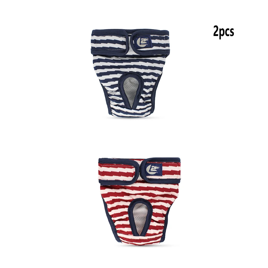 Washable Dog Diaper Shorts – Female Sanitary Panties for Menstruation