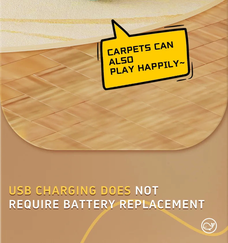 Interactive Electric Whale Cat Toy – Automatic Teaser Car with Obstacle Avoidance for Kittens