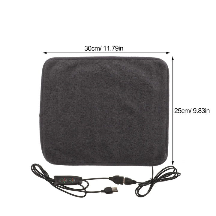 Electric Pet Heating Pad – Heated Blanket for Cats & Dogs, Warming Sleeping Mat with Adjustable Temperature