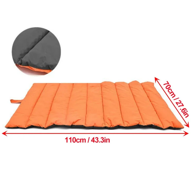 Portable Waterproof Pet Mat for Dogs & Cats – Outdoor Travel Bed with Storage Bag