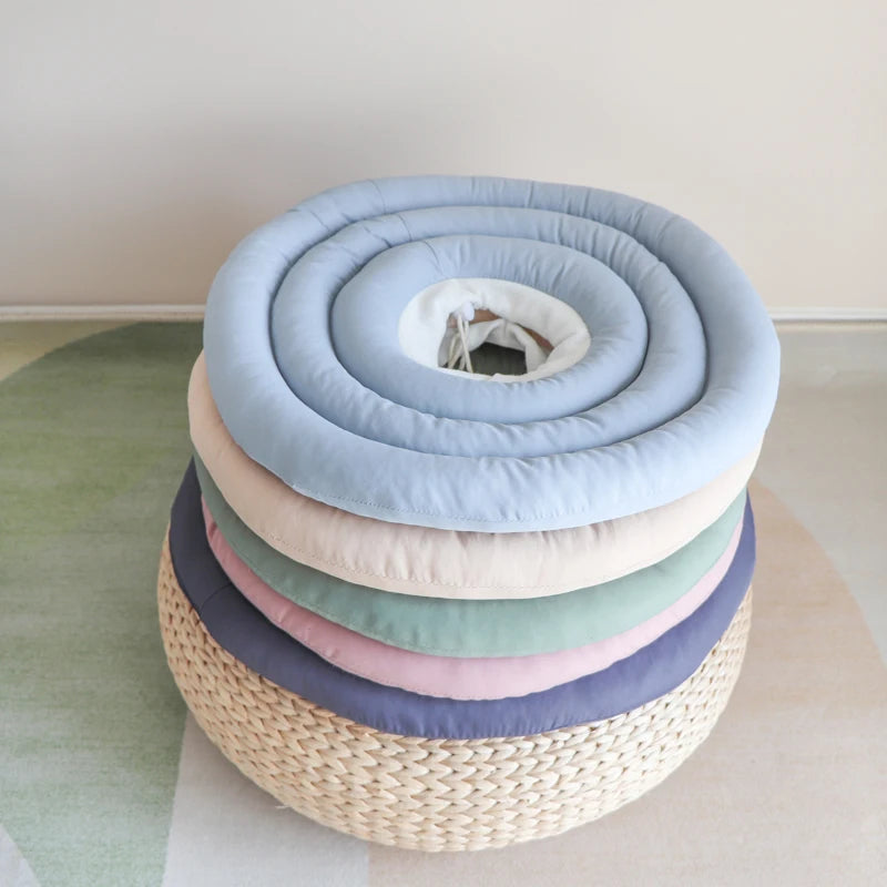 Soft Pet Recovery Collar – Cotton Elizabethan Neck Cone for Dogs & Cats – Anti-Scratch, Anti-Lick Wound Healing Headgear