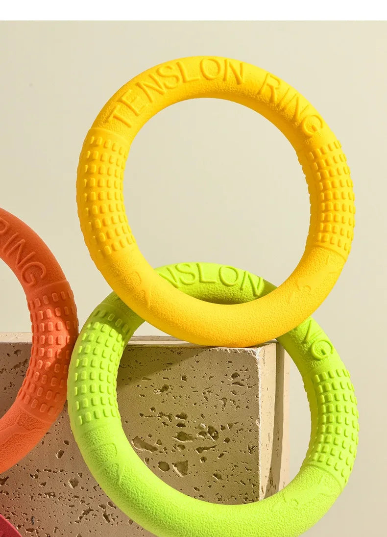 Dog Flying Disk Training Ring – Floating TPR Toy 🥏🐾