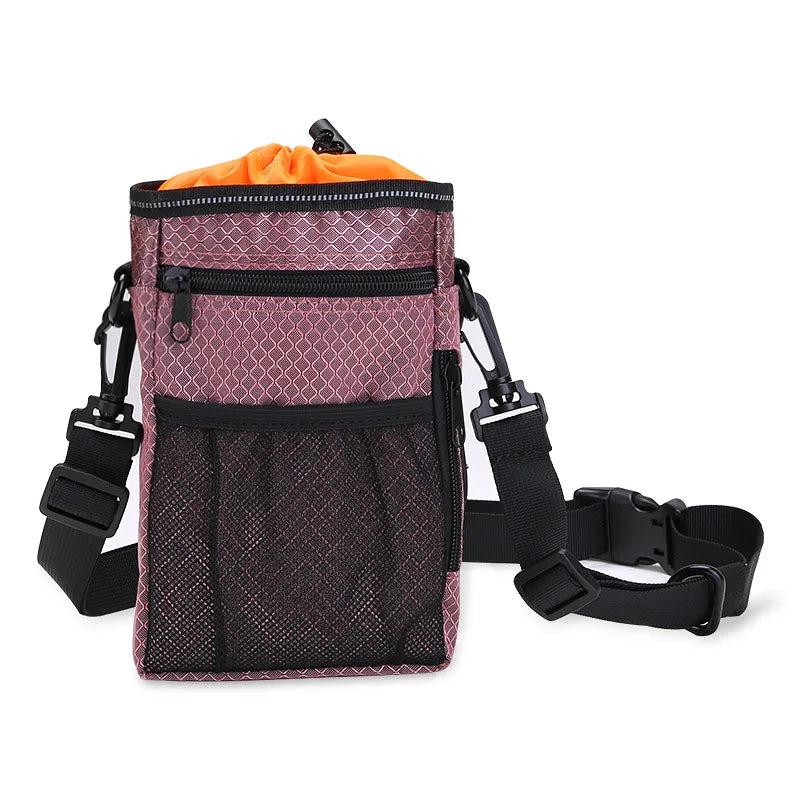 Multi-Function Dog Treat Training Bag – Reflective Outdoor Pet Pouch with Poop Bag Dispenser & Adjustable Waist Belt